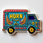 Cultural Motifs & Traditional Art  - Magnet v9